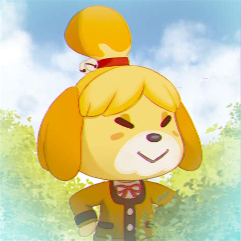 isabelle animal crossing art